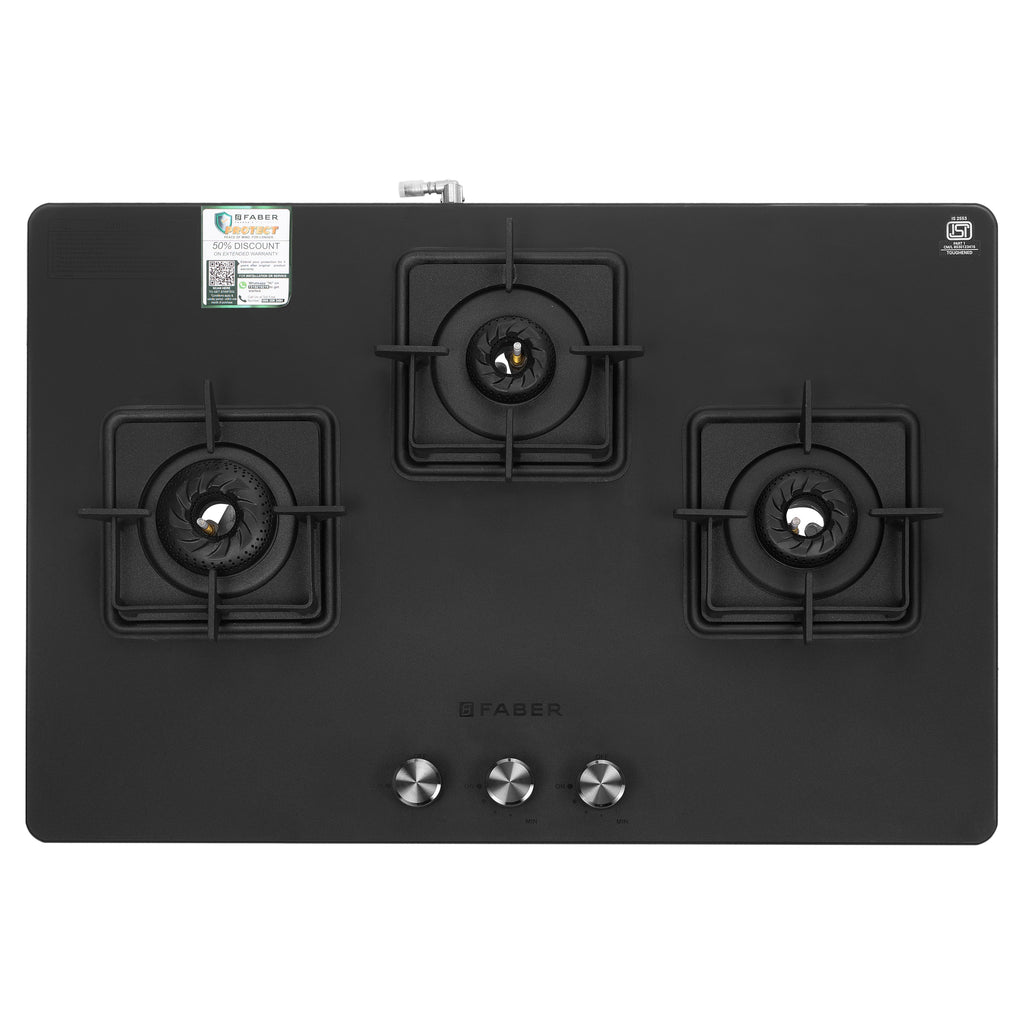 COOKTOP EVOKE 3BB BK CI AI