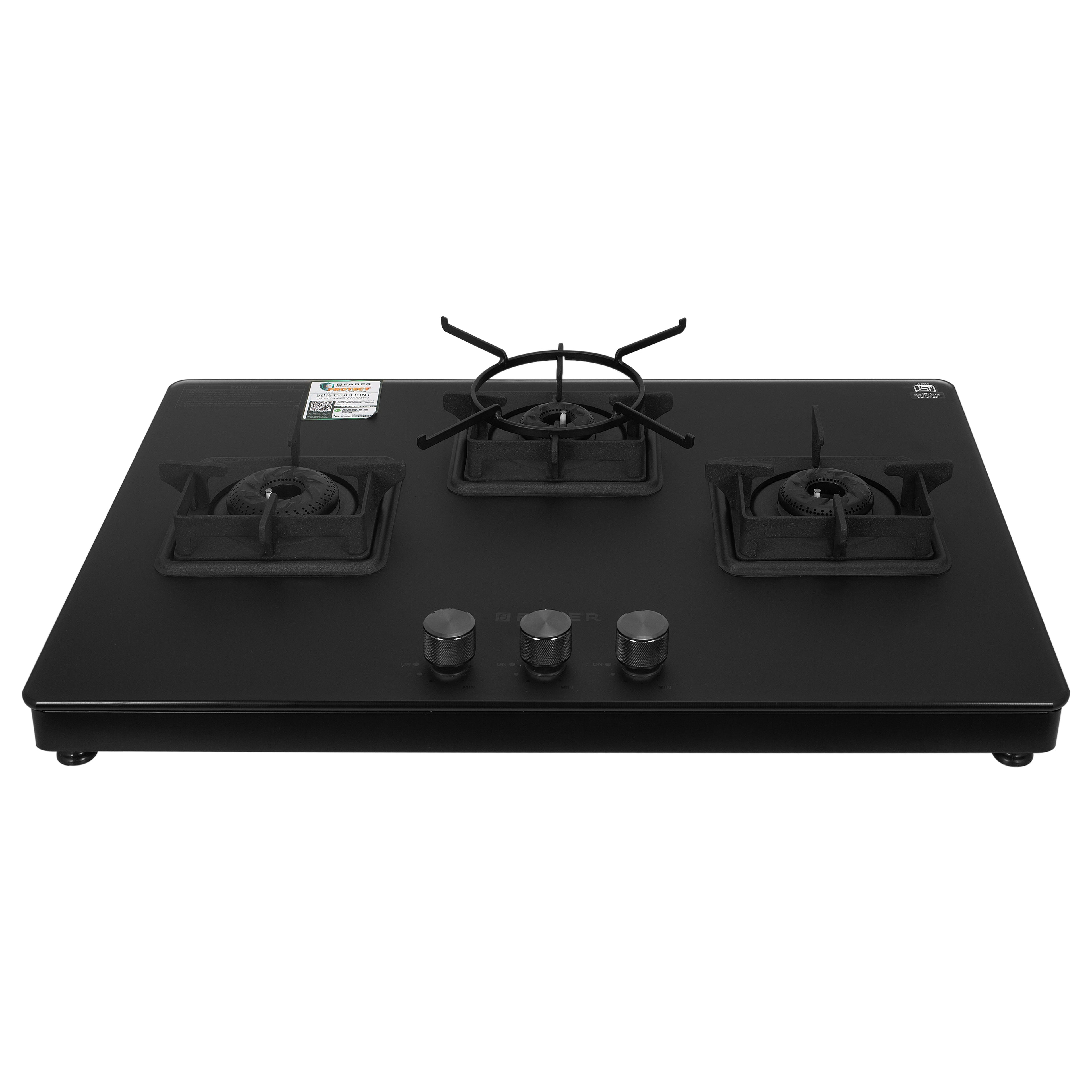 COOKTOP EVOKE 3BB BK CI AI