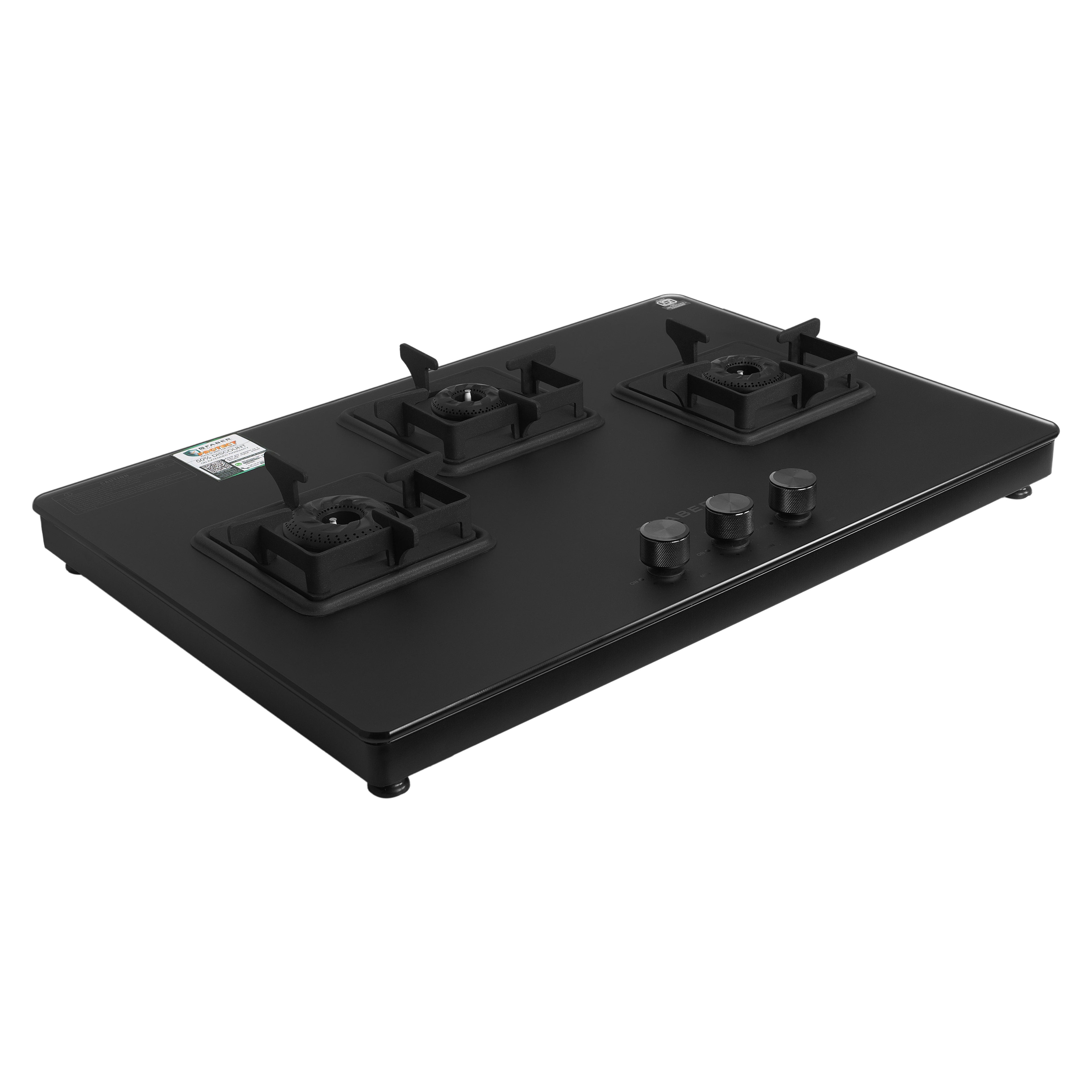 COOKTOP EVOKE 3BB BK CI AI