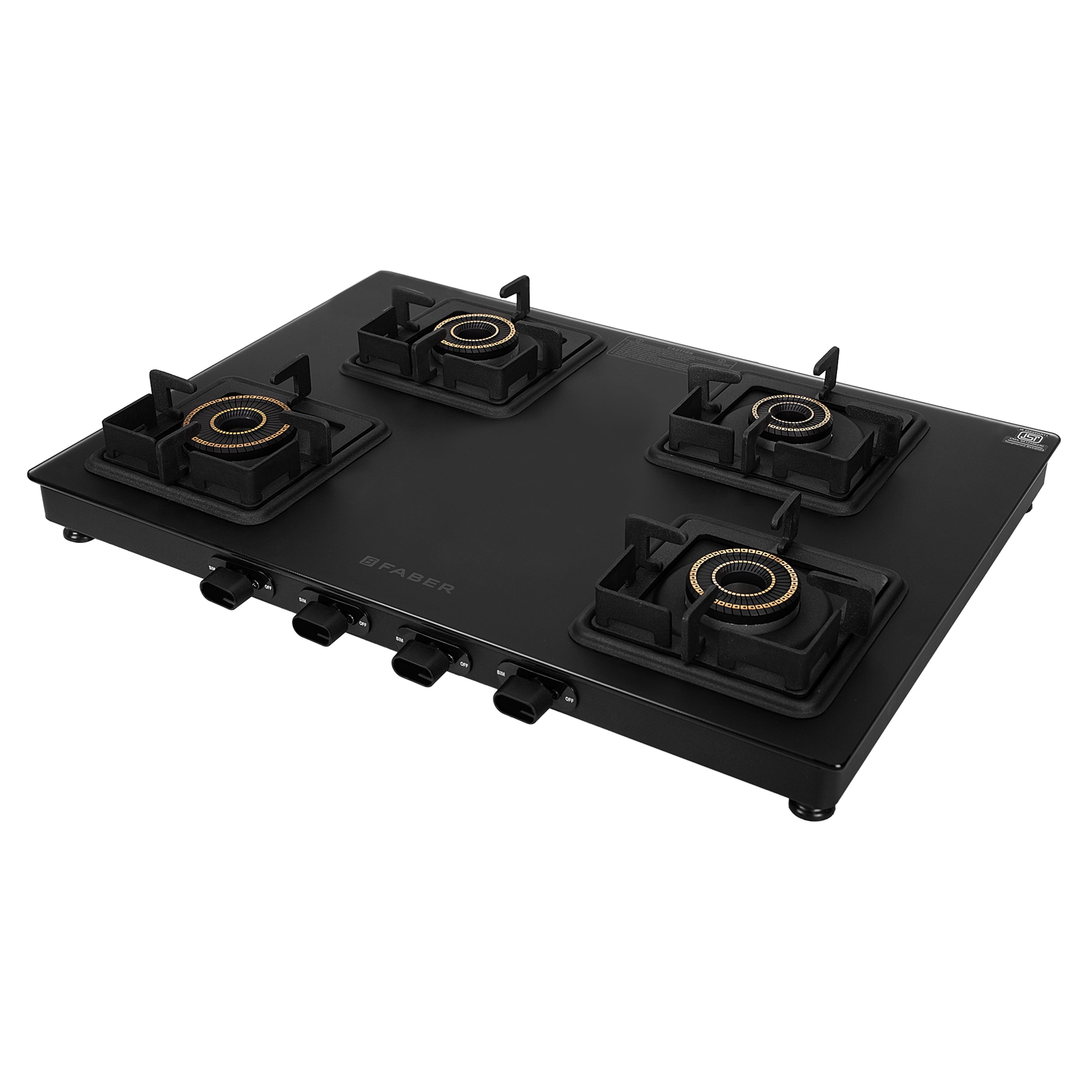 COOKTOP BLOSSOM 4BB BK CI