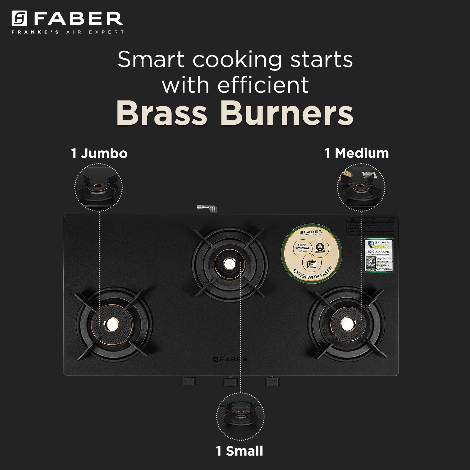 COOKTOP NEBULA 3BB BK