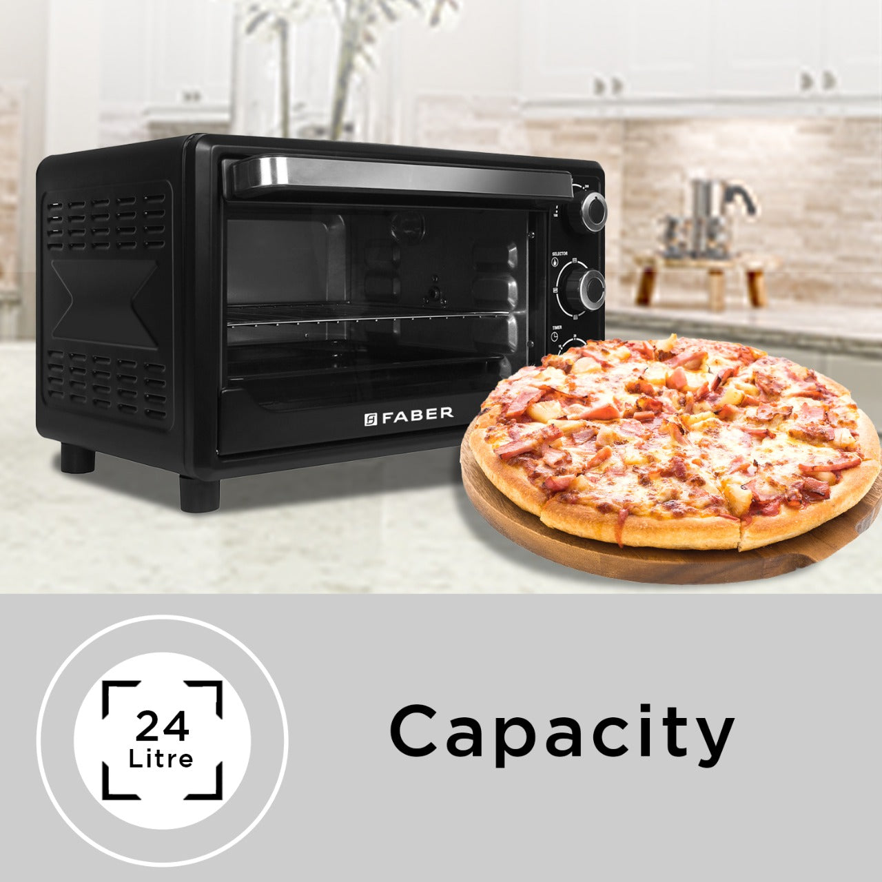 Faber OTG with 24 Litre Capacity