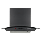 Top-rated chimney hood - HOOD ALPHA IN HC PB FL BK 60
