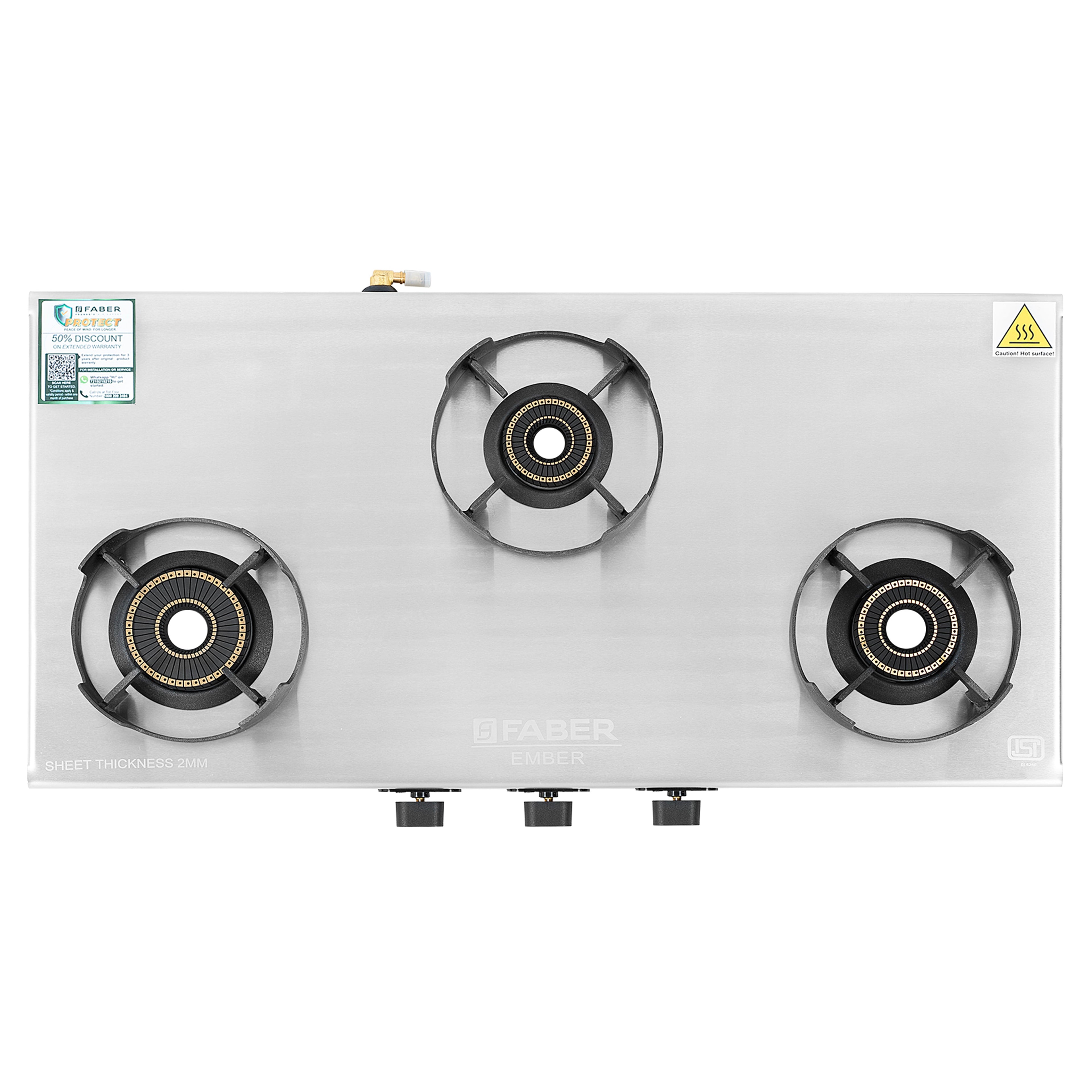 COOKTOP EMBER 3BB SS CI