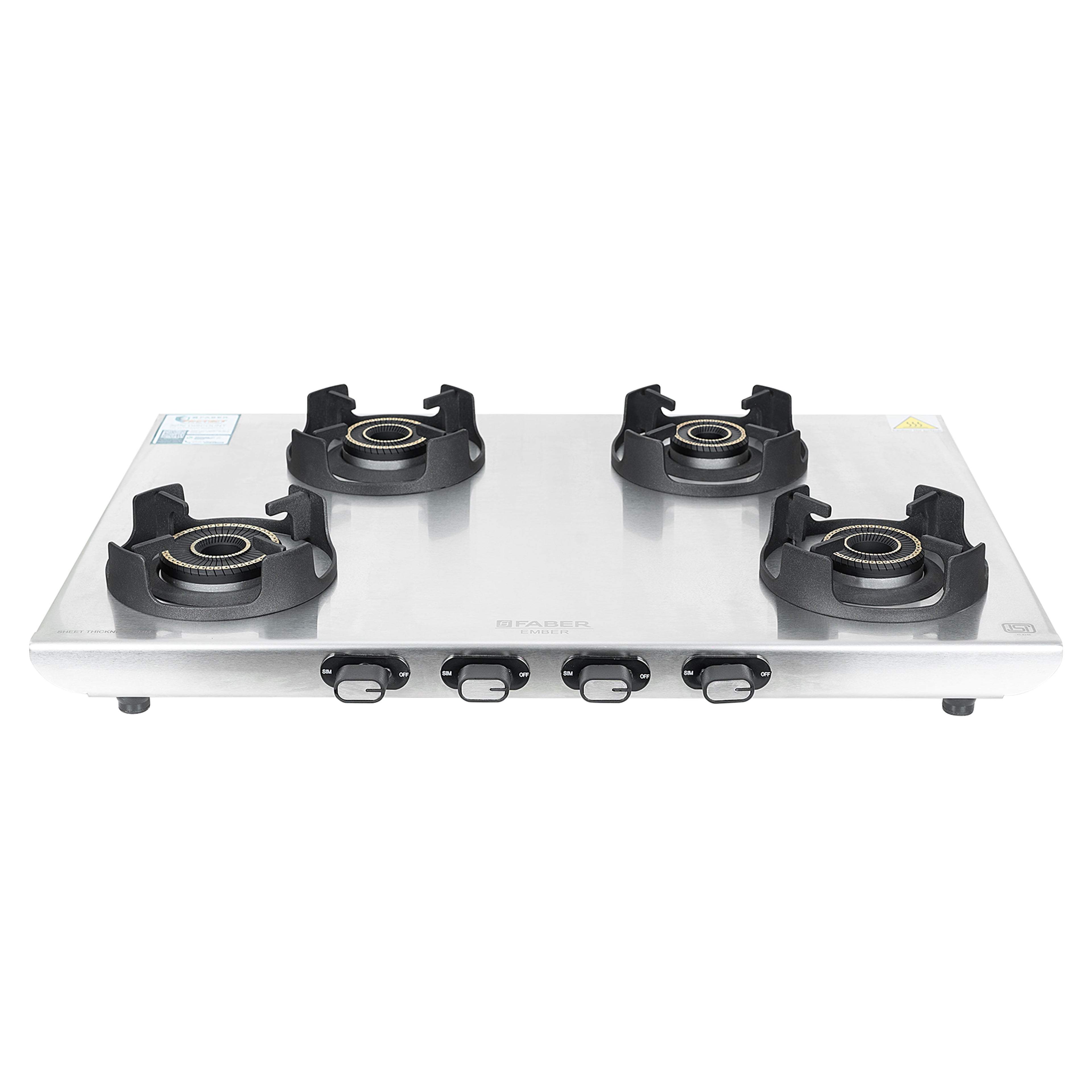 COOKTOP EMBER 4BB SS CI