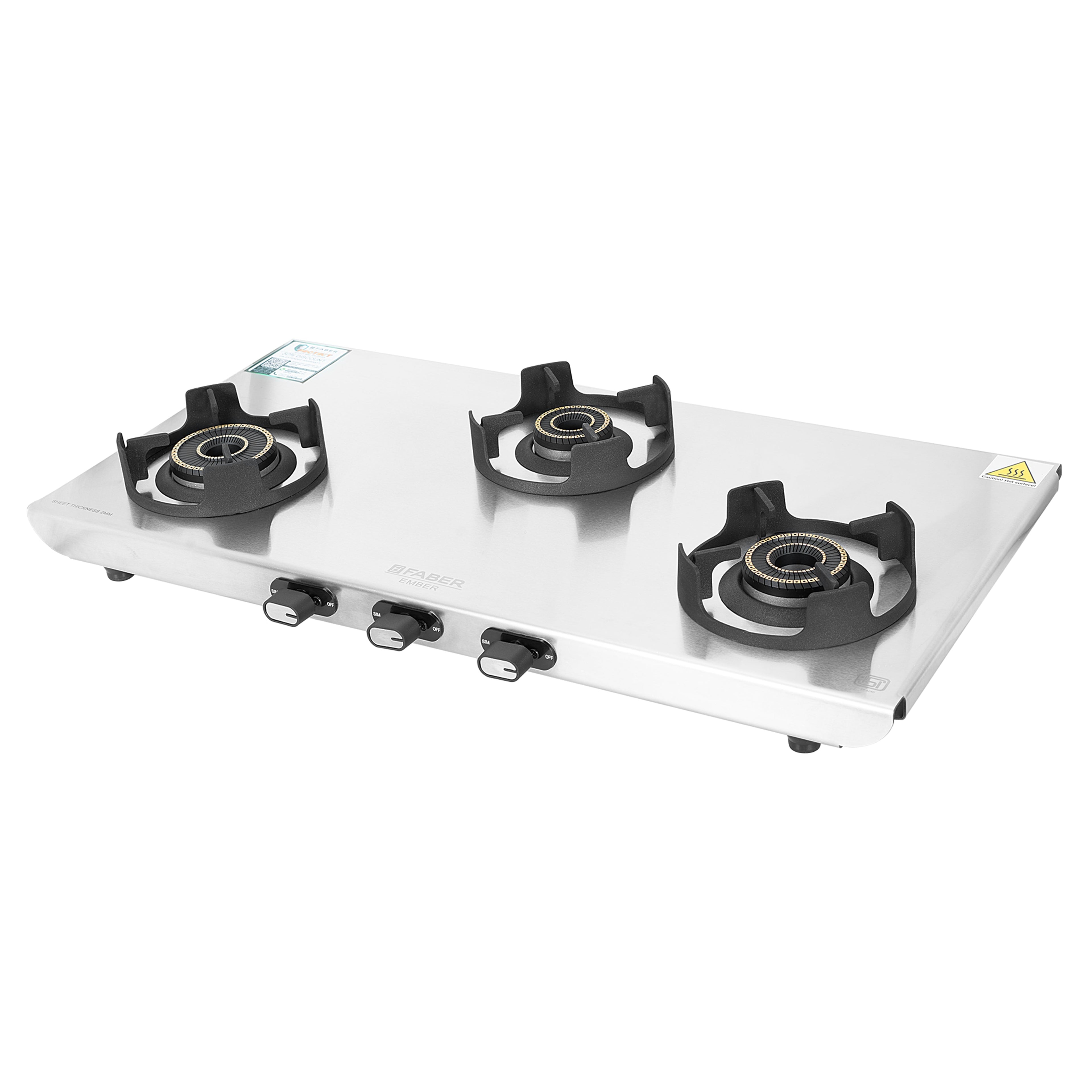 COOKTOP EMBER 3BB SS CI