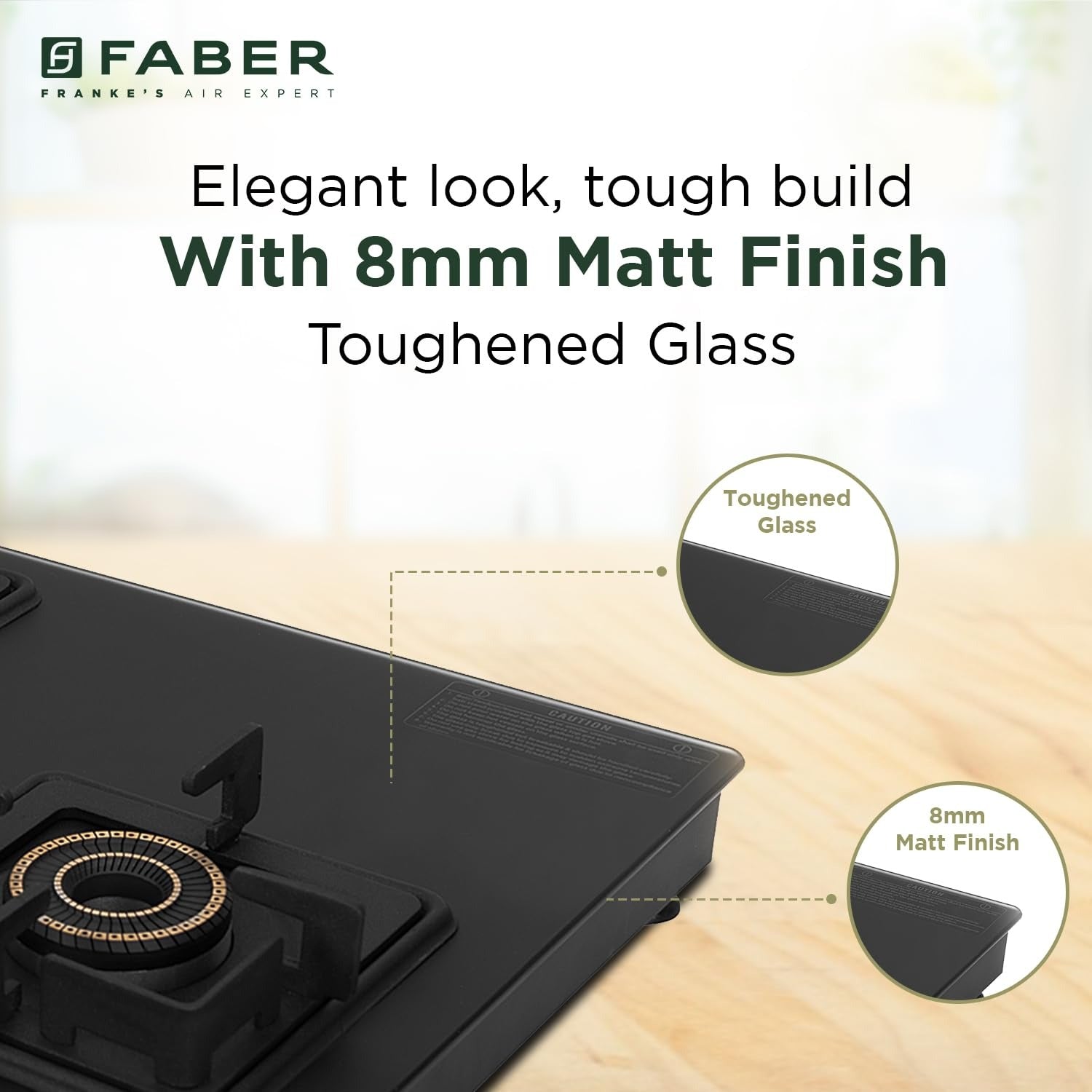COOKTOP BLOSSOM 3BB BK CI