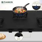 COOKTOP BLOSSOM 3BB BK CI
