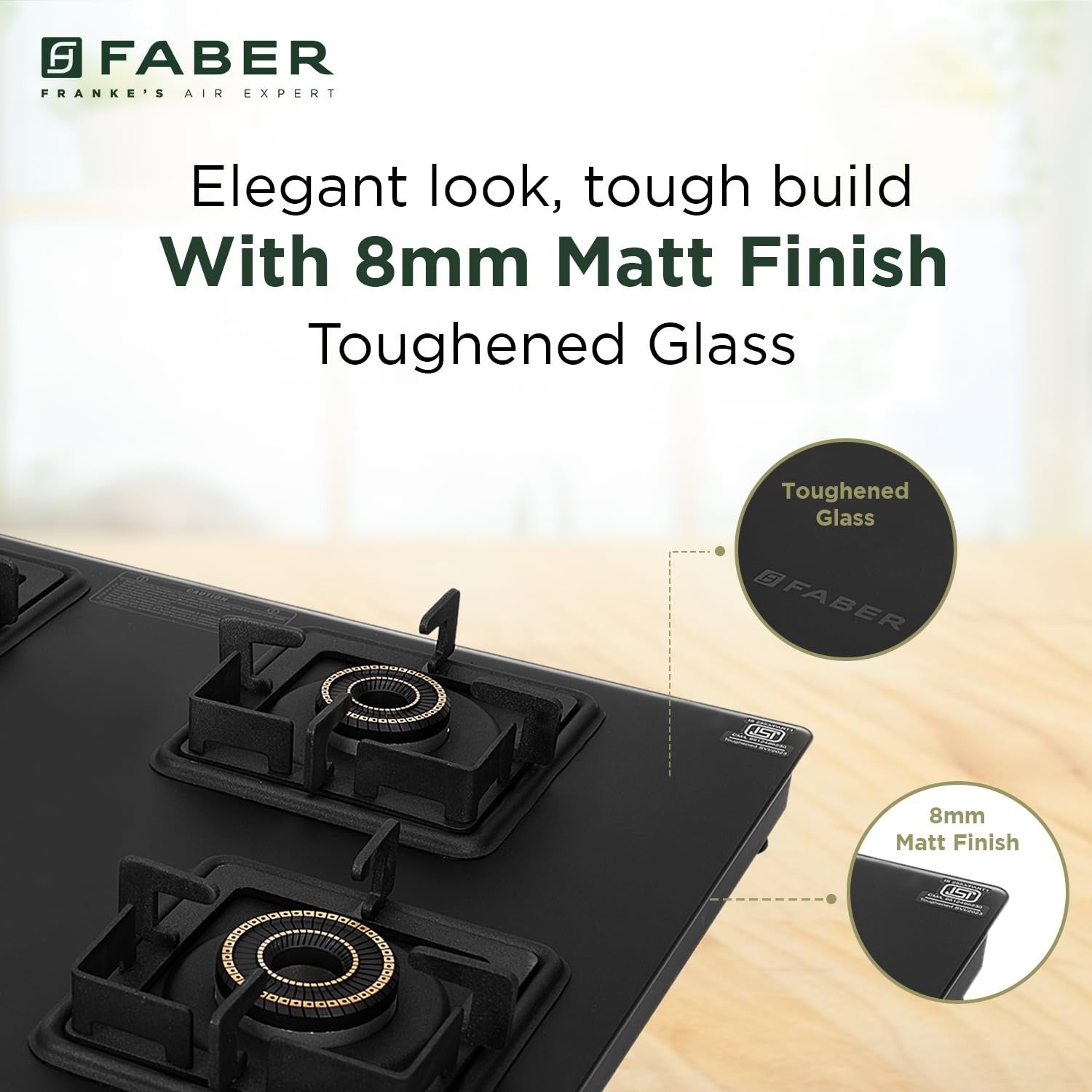 COOKTOP BLOSSOM 4BB BK CI