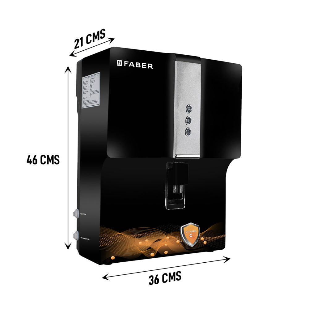 Shop Faber C-GUARD PLUS (RO+ UV+ MAT+ VITAMIN C) RO Water Purifiers Online