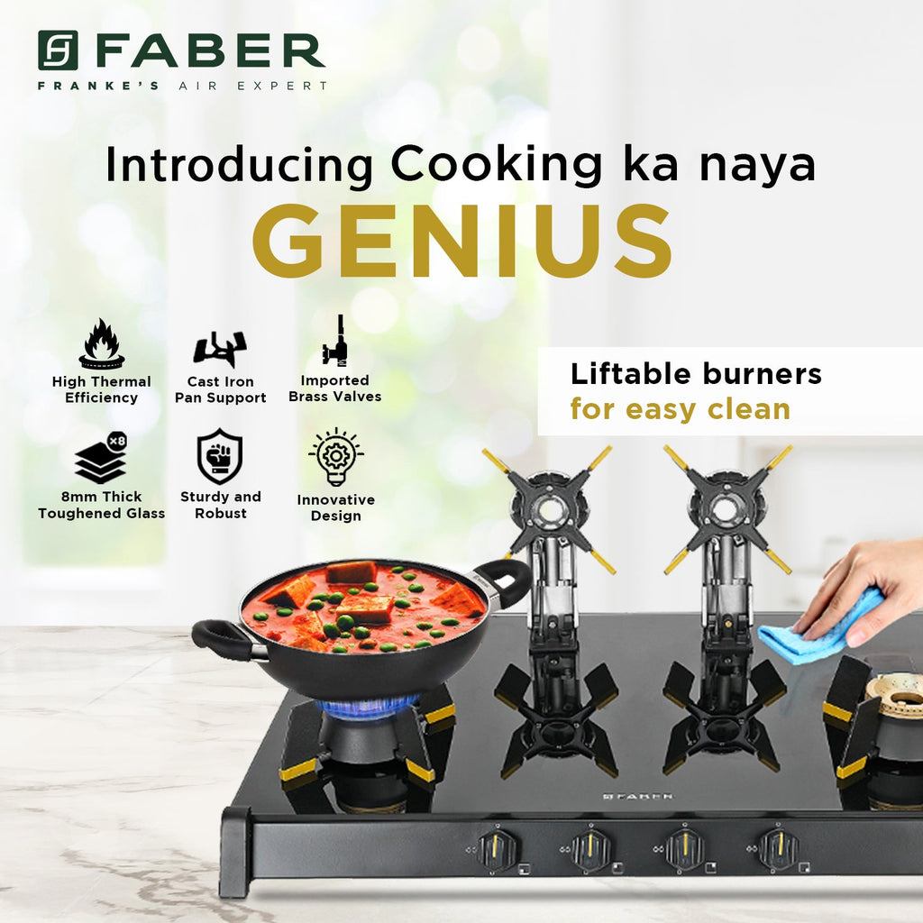 Order Now: Genius 804 AI BK Cooktop