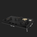 COOKTOP NEBULA 3BB BK