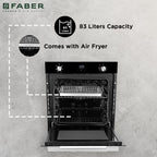 Microwave oven with 83 Liter Capacity with Air fryer