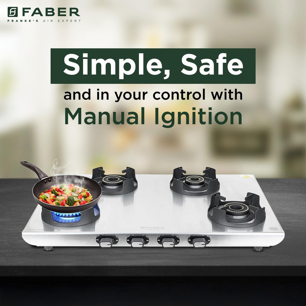 COOKTOP EMBER 4BB SS CI