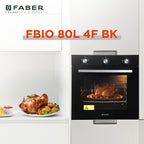 Faber FBIO 80L 4F BK Built in Oven For Kitchen Online