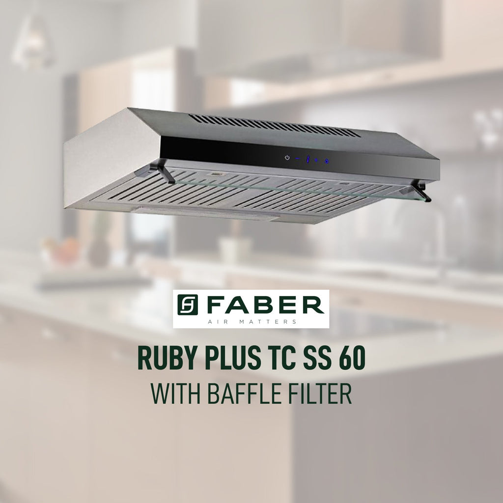 Faber HOOD RUBY XL TC SS 60 Chimney For Kitchen