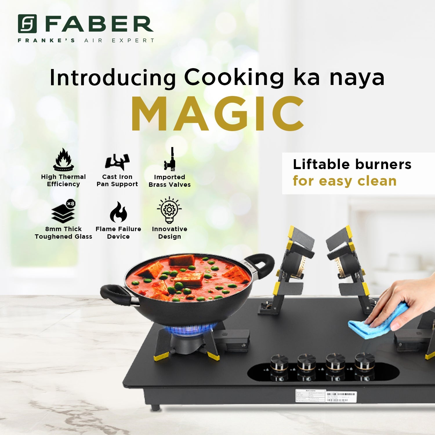 Buy Hob Magiclift HT904 BR CI AI