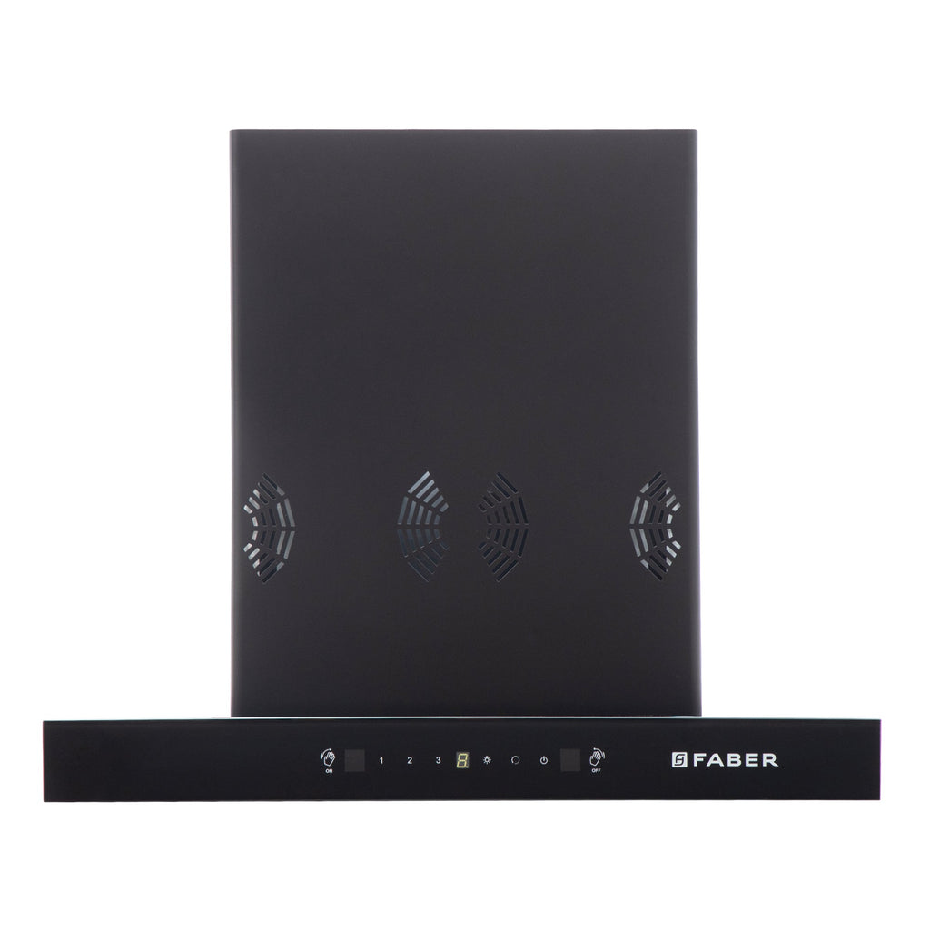 Faber HOOD SILENCIO 3D IND HC SC FL BK 60cm Kitchen Chimney