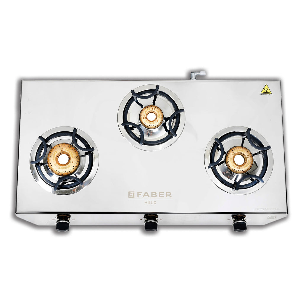 Faber India HOB COOKTOP HILUX MAX 3BB SS Hobtop