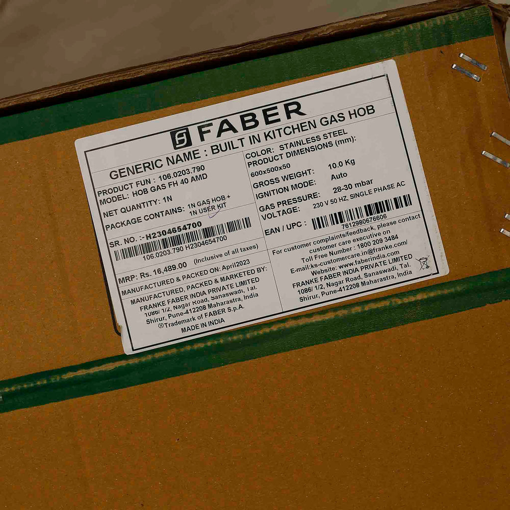 HOB GAS FH 40 AMD