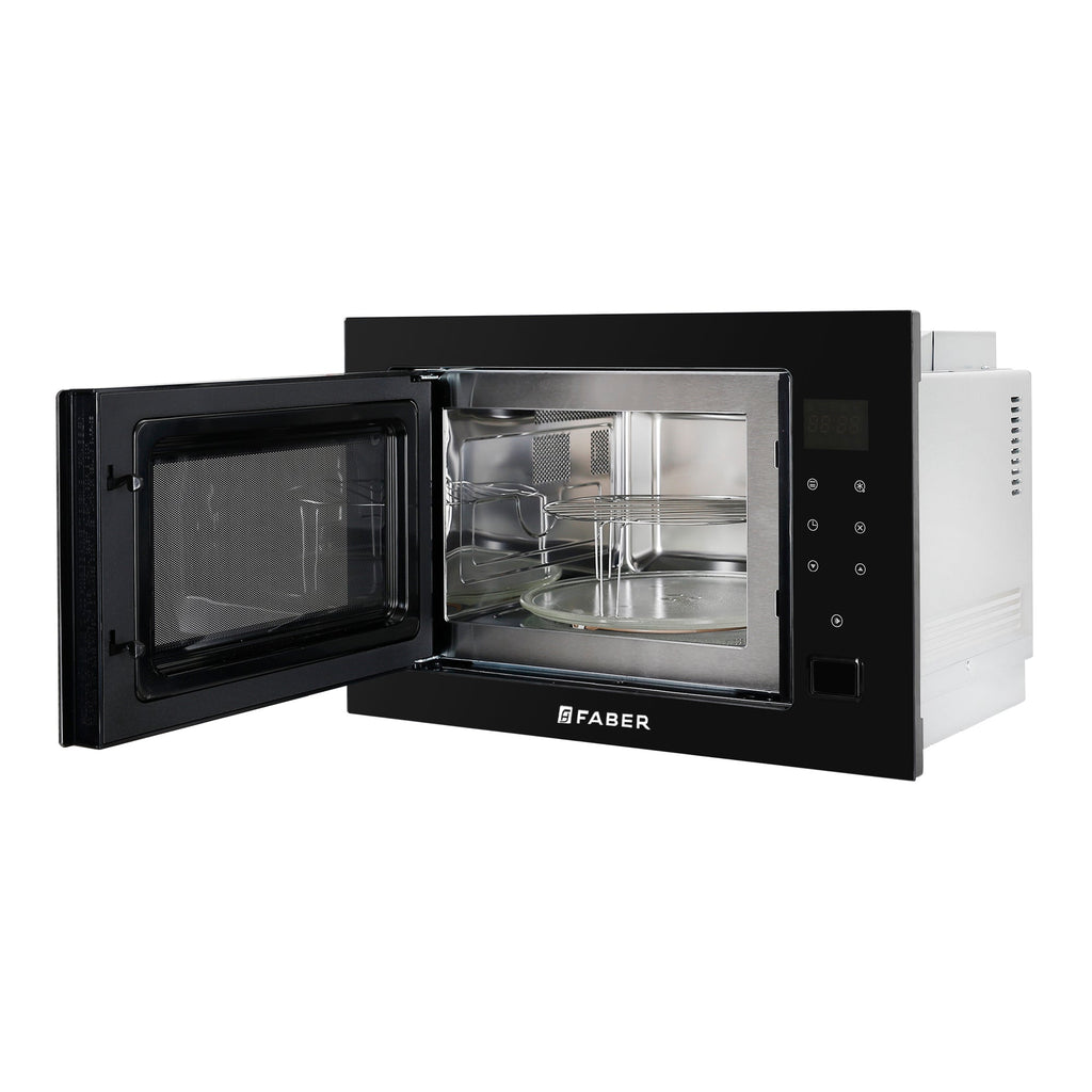Electronic Push Button Microwave