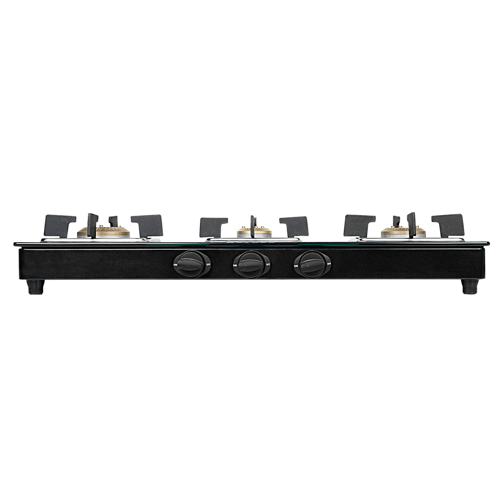 3 burner gas stove