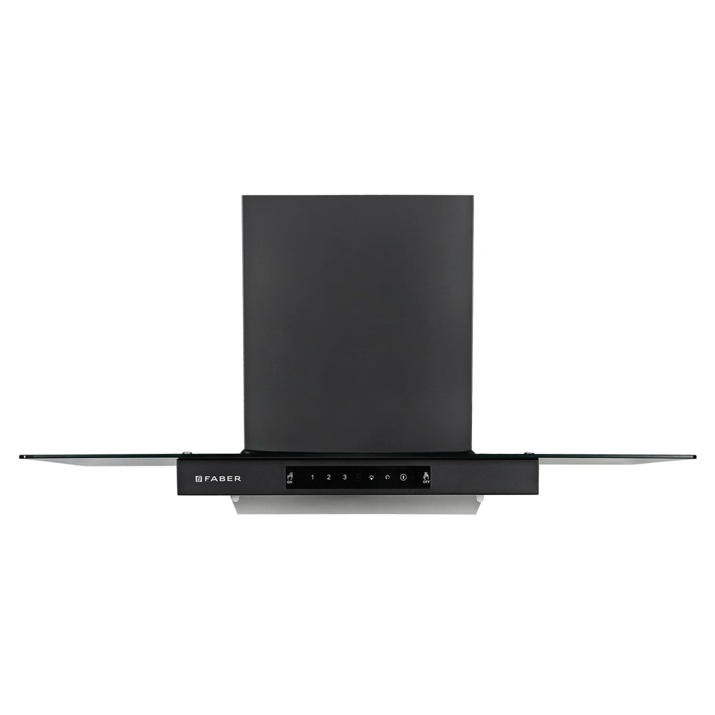 Faber Hood Mercury Pro HC SC FL BK 90cm Kitchen Chimney