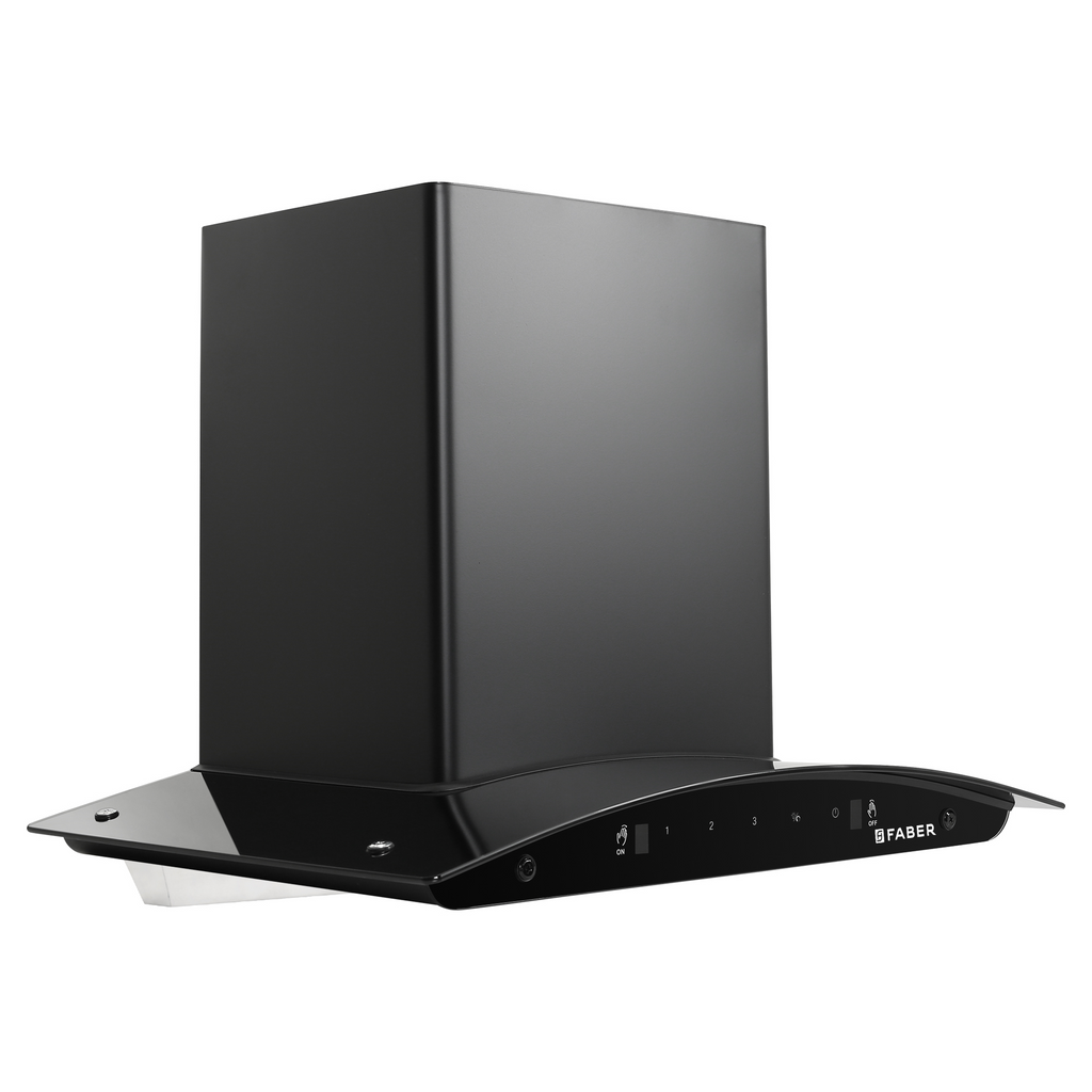 Faber India HOOD SYDNEY FL SC AC BK 60 Chimney For Kitchen