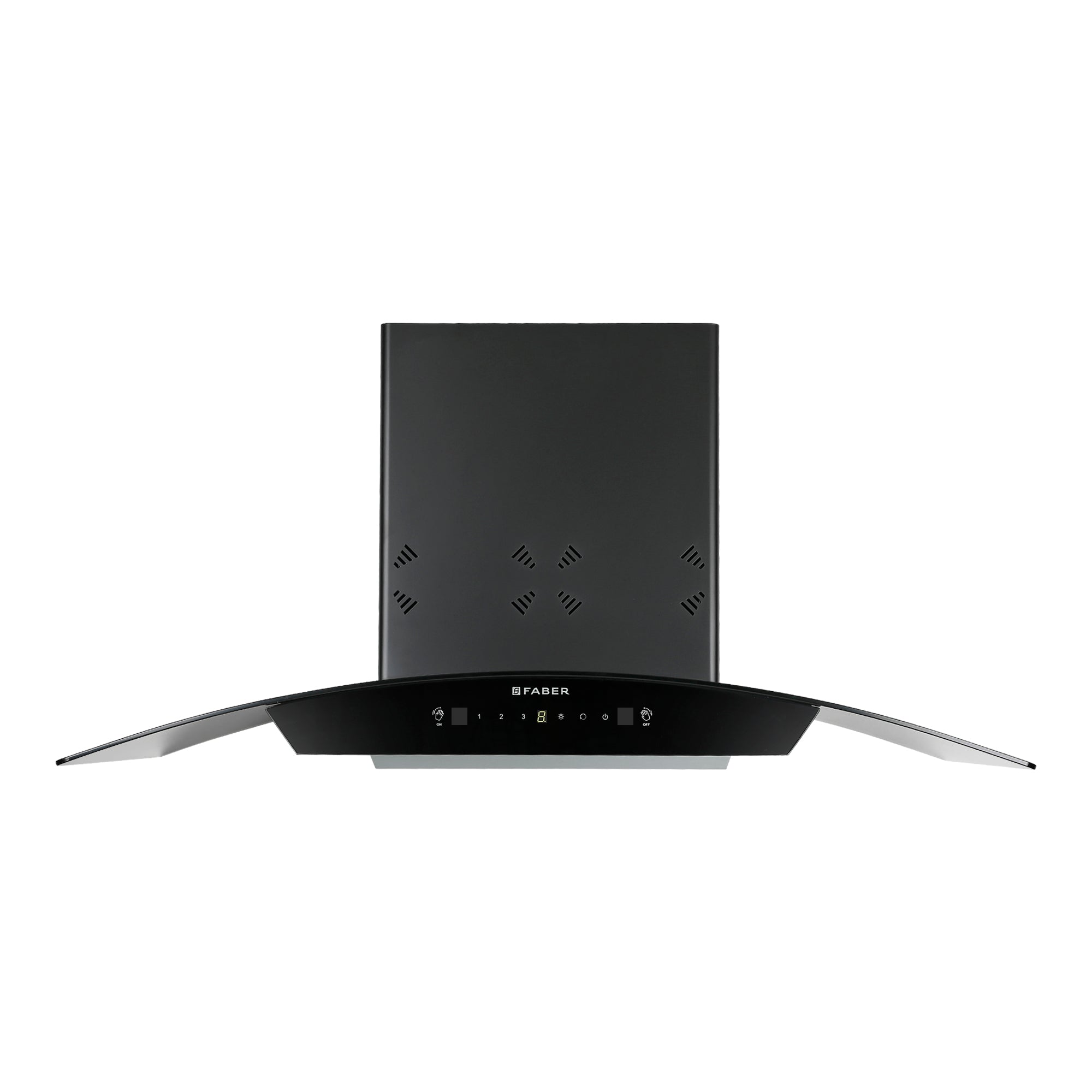Top-rated chimney hood - Stella 3D in HC SC FL BK 90