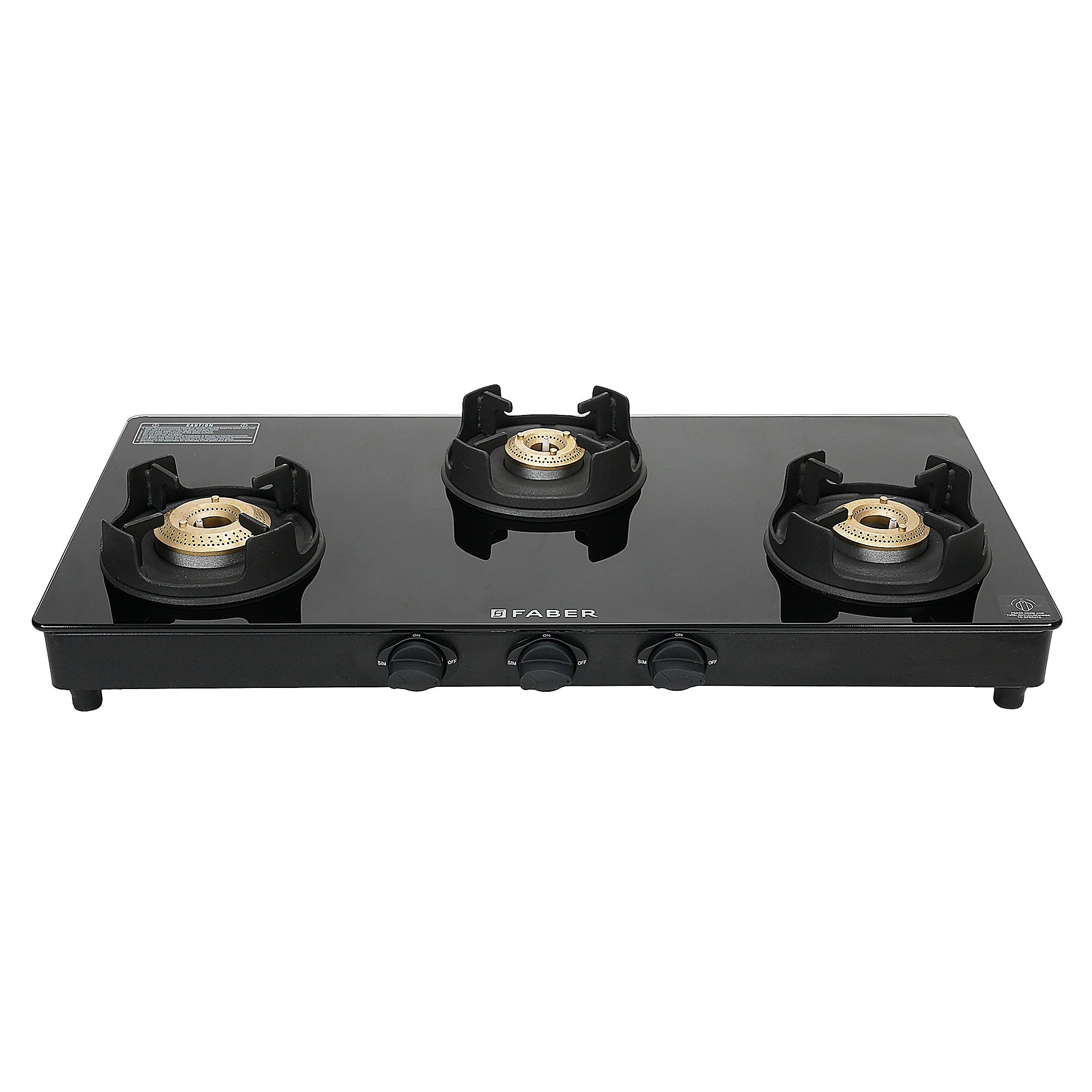HOB COOKTOP ONYX AI 3BB BK
