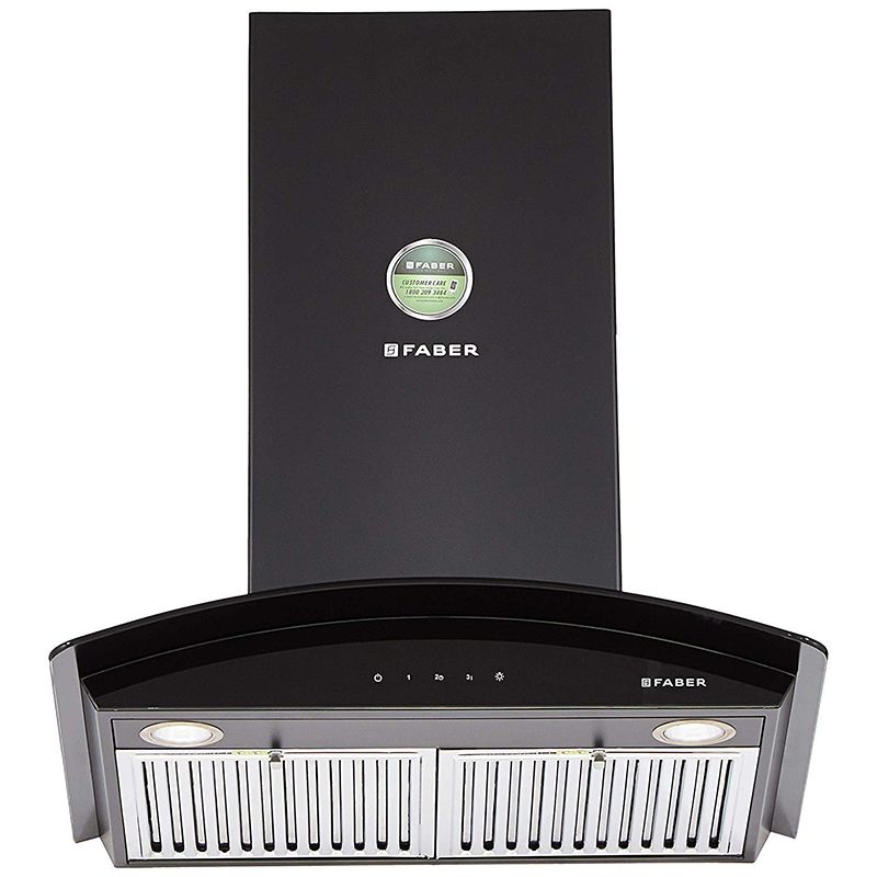 Push Button Modern Black Chimney