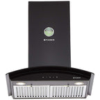 Push Button Modern Black Chimney