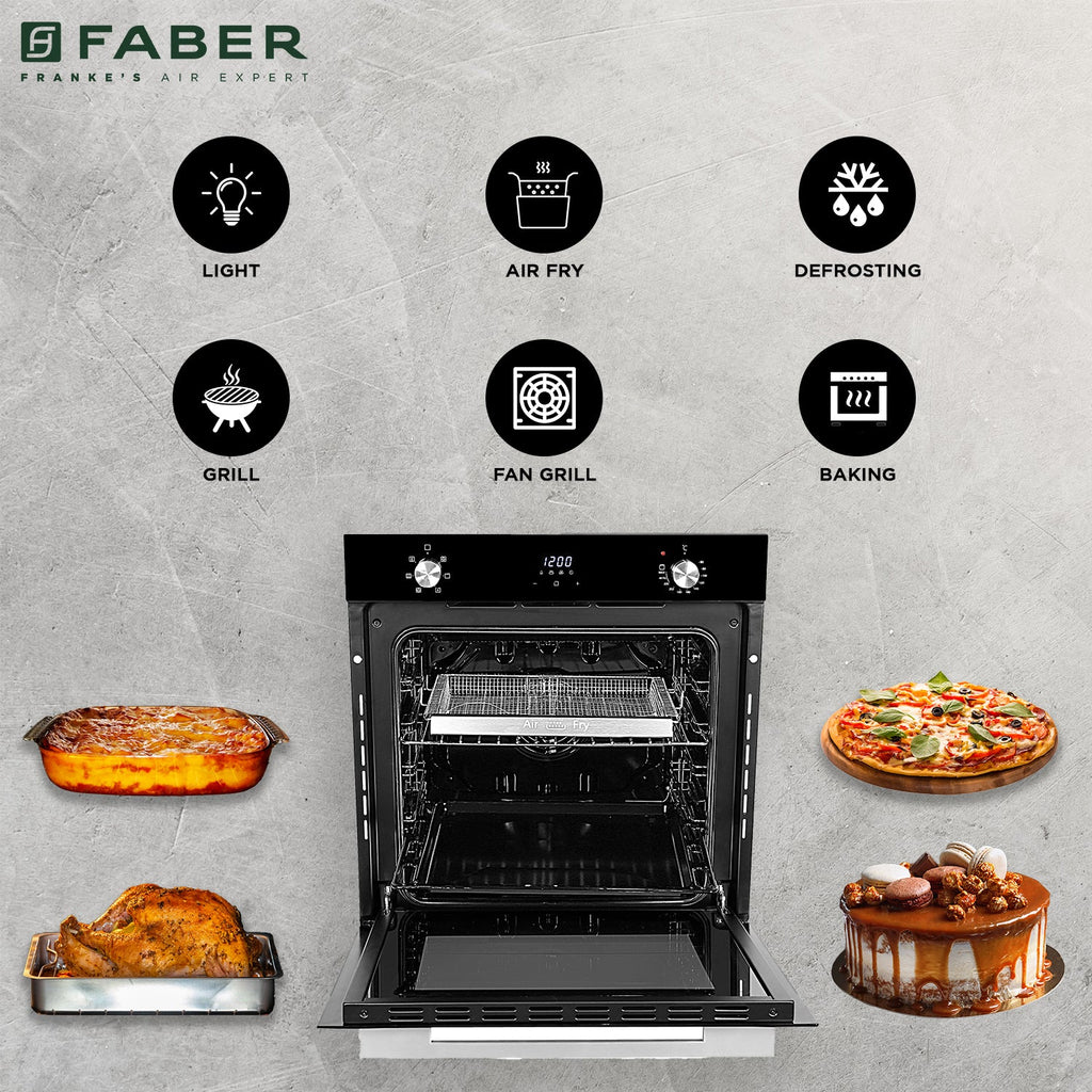 Faber built in microwave oven with Air fry, Grill, Baking Features 