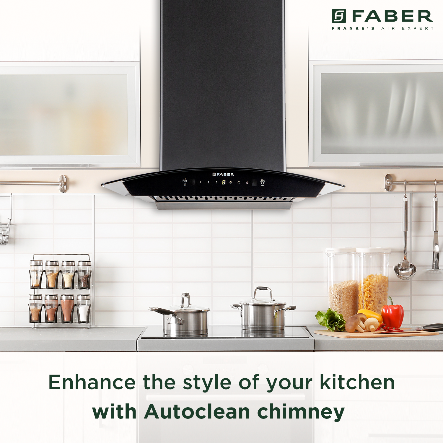 Faber Auto Clean Chimney 60cm