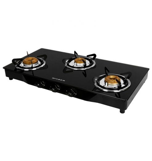 Faber HOB COOKTOP JUMBO 3BB BK AI Hobtop For Kitchen
