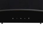 Push Button Modern Black Chimney