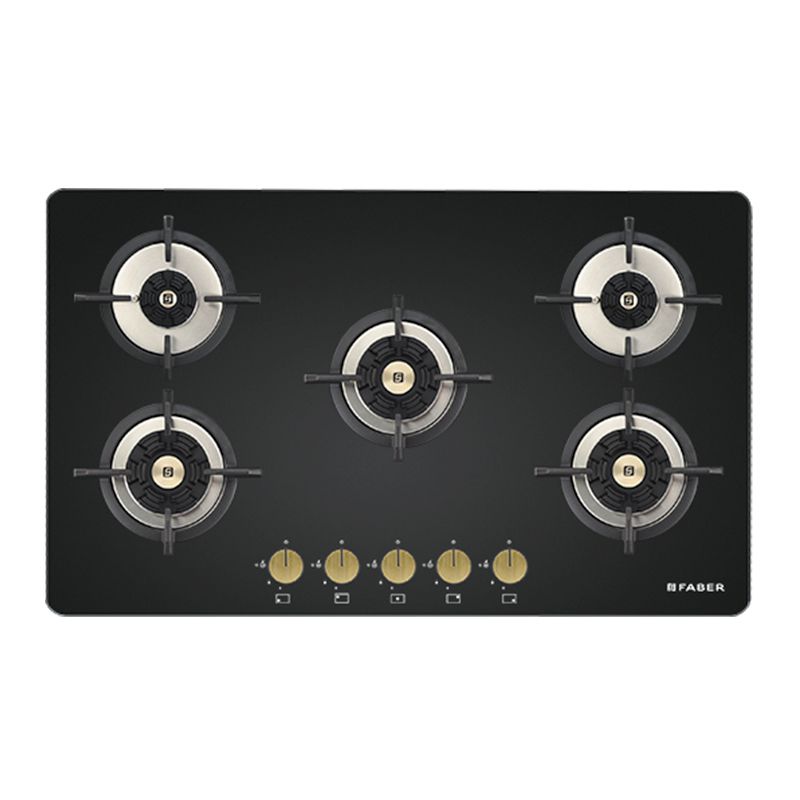 Faber India Hob Maxus HT905 CRS BR CI AI Hobtop For Kitchen