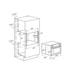 Faber FBIO 80L 10F GLM Built in Oven For Kitchen