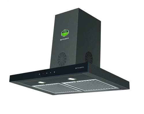Faber STILUX 3D PLUS MAX T2S2 BK TC 60cm Kitchen Chimney