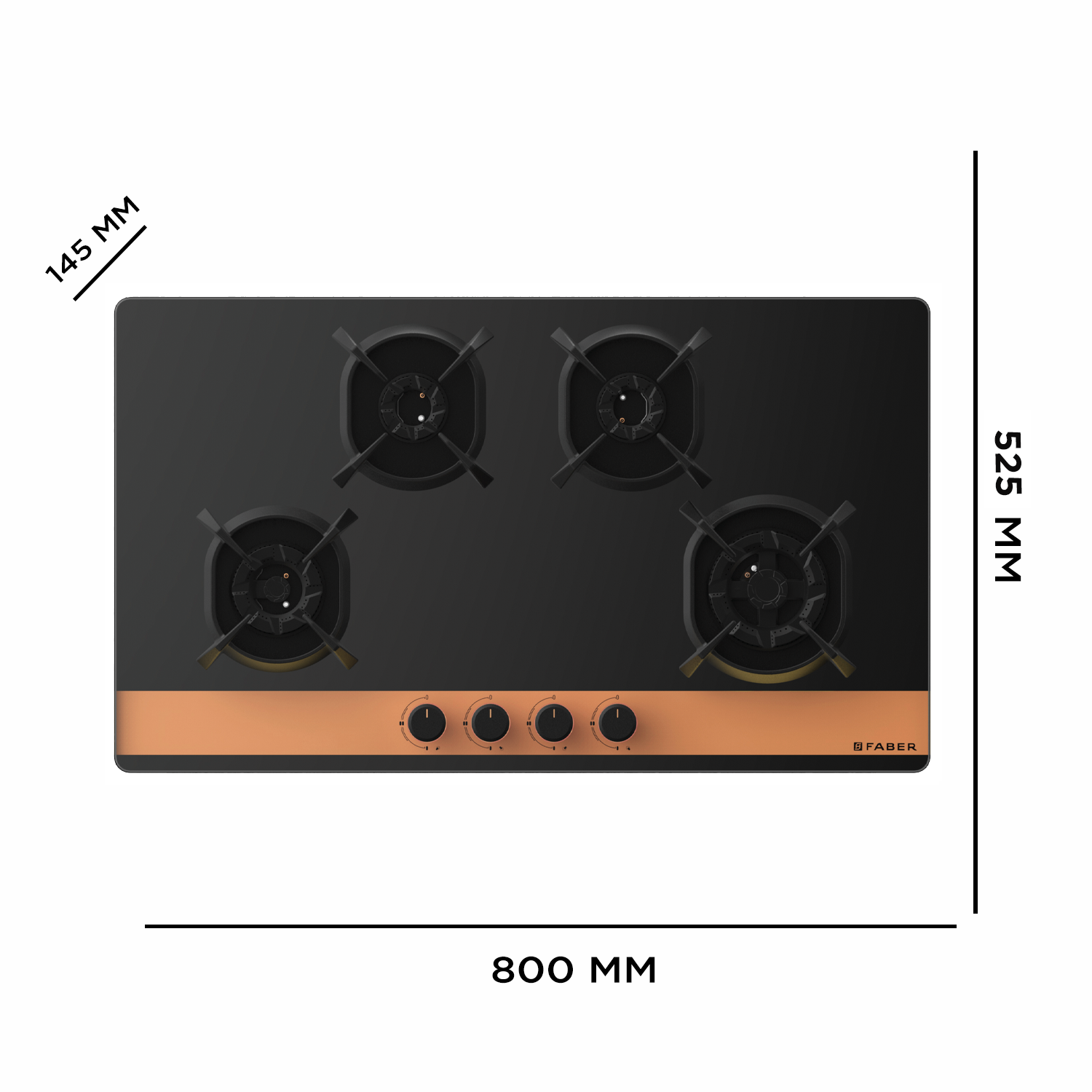 Order hobtop with cast iron